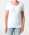Gestreiftes T-Shirt blau/weiß
