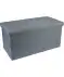 Sitzbank mit Aufbewahrungsfunktion grau