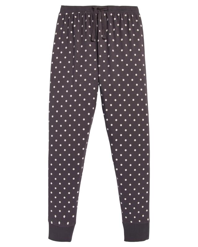 Patterned pyjamas for girls, anthracite marl (KiK Gemusterter Pyjama (anthrazit melange)) — KiK, authentic German product in Morocco