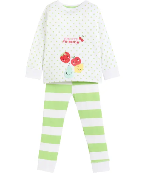 Pyjama met fruitmotieven