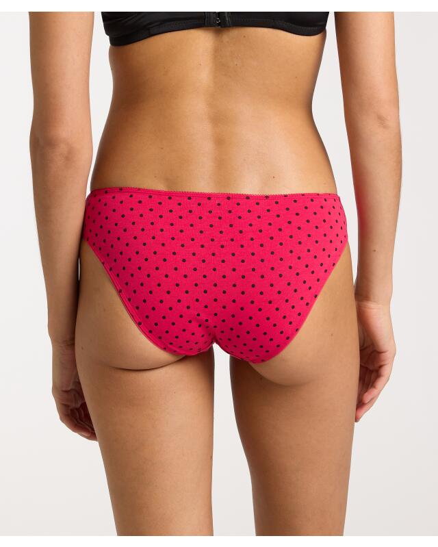 Slips à nœud et bouton décoratif femme, rose vif (KiK Slips mit Schleife und Accessoire (pink)) — KiK, produit allemand authentique au Maroc