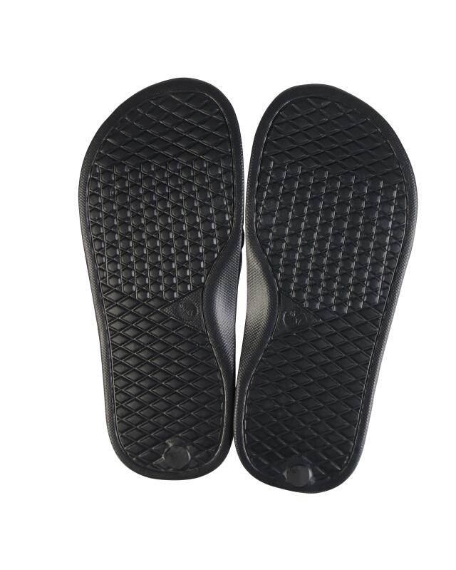 Plain slides for women, black (KiK Schlichte Badelatschen (schwarz)) — KiK, authentic German product in Morocco