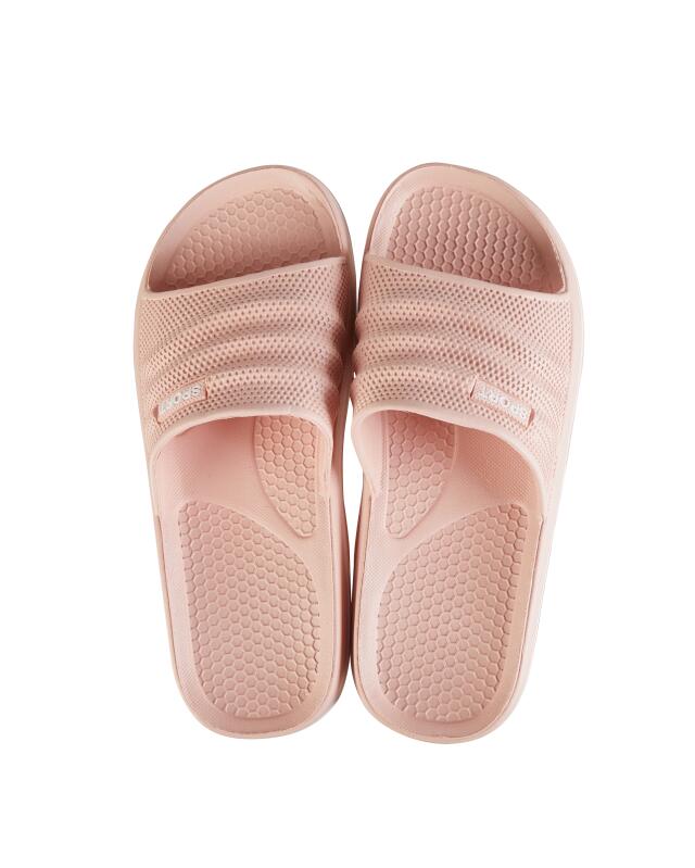 Plain slides for women, pink (KiK Schlichte Badelatschen (rosa)) — KiK, authentic German product in Morocco