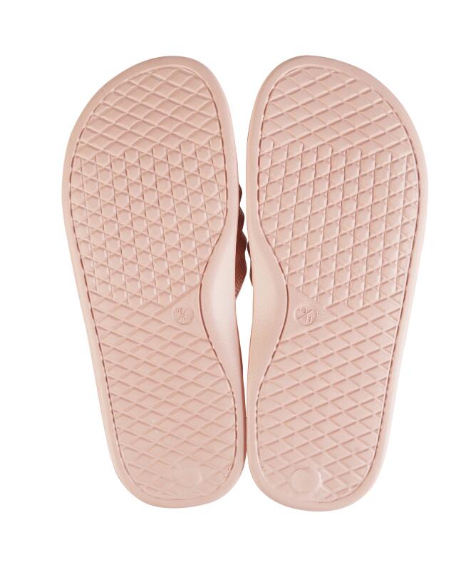 Plain slides for women, pink (KiK Schlichte Badelatschen (rosa)) — KiK, authentic German product in Morocco