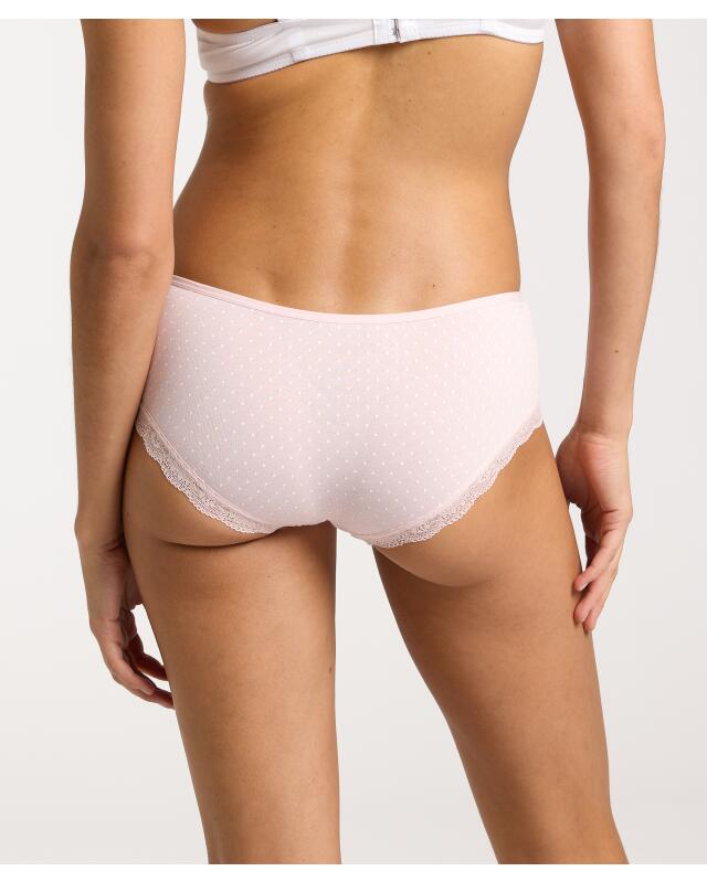 سراويل داخلية قصيرة بدانتيل للنساء، وردي فاتح (KiK Pantys mit Spitze (hellrosa)) — KiK, منتج ألماني أصلي في المغرب