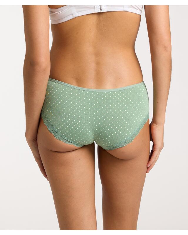Shortys à dentelle femme, vert (KiK Pantys mit Spitze (grün)) — KiK, produit allemand authentique au Maroc