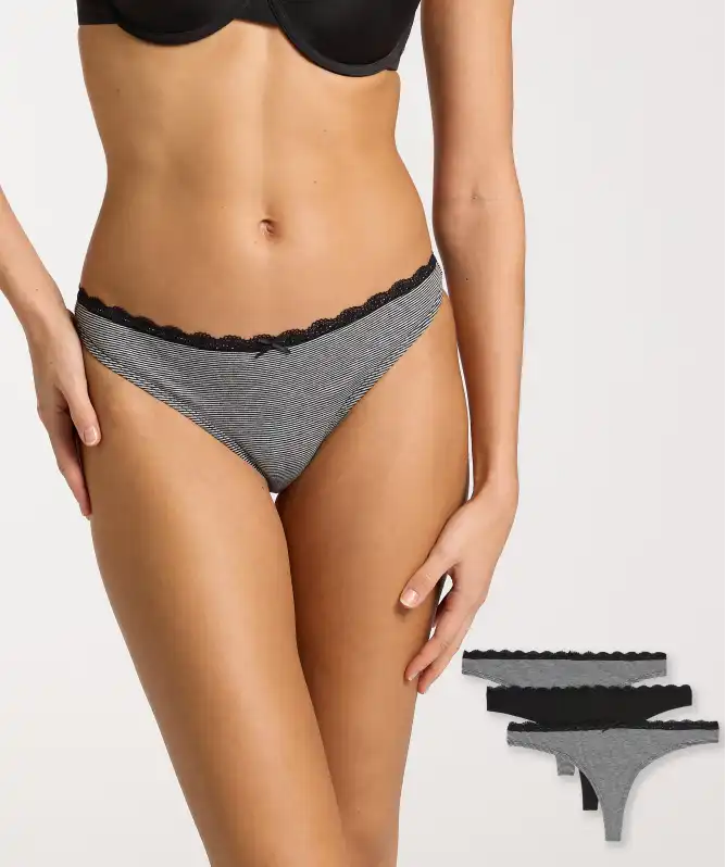 Strings mit Wellenkante