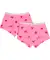 Slip met gekleurde tailleband pink