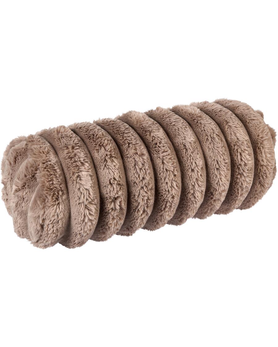 Deko-Kissenrolle Beige