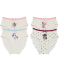 Slips mit Tieren offwhite