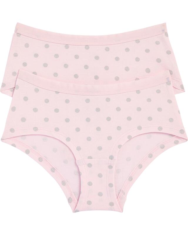 Shortys à pois pailletés fille, rose (KiK Pantys mit Glitzerpunkten (rosa)) — KiK, produit allemand authentique au Maroc