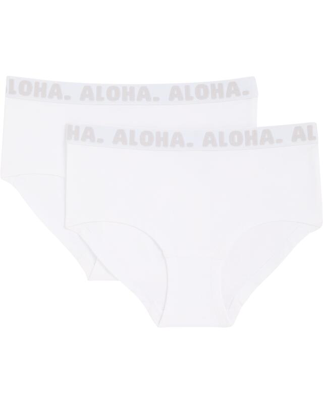 Briefs with lettering for girls, white (KiK Slips mit Schriftzug (weiß)) — KiK, authentic German product in Morocco