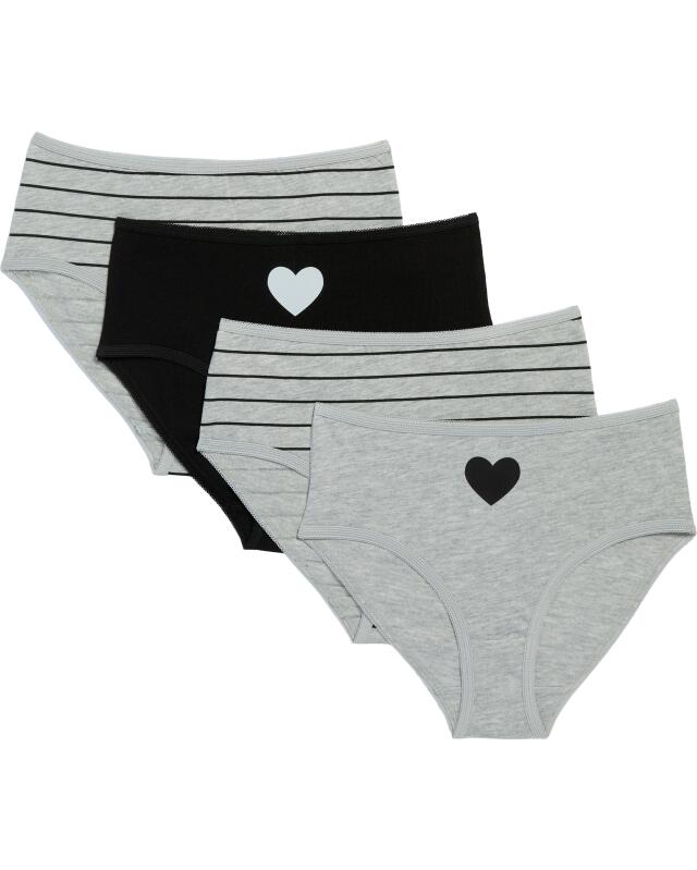 Briefs for girls, black (KiK Slips (schwarz)) — KiK, authentic German product in Morocco