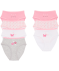 Slips mit Muster hellgrau melange
