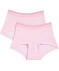 Gestreifte Pantys mit Glitzer rosa
