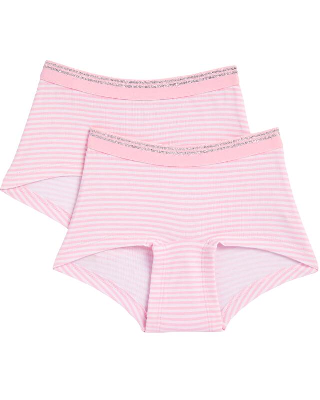 Shortys à rayures pailletées fille, rose (KiK Gestreifte Pantys mit Glitzer (rosa)) — KiK, produit allemand authentique au Maroc