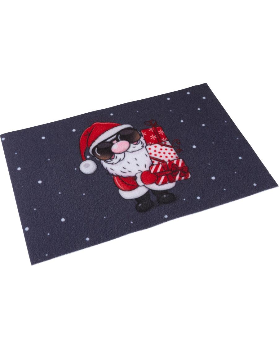 Deurmat Kerst rood