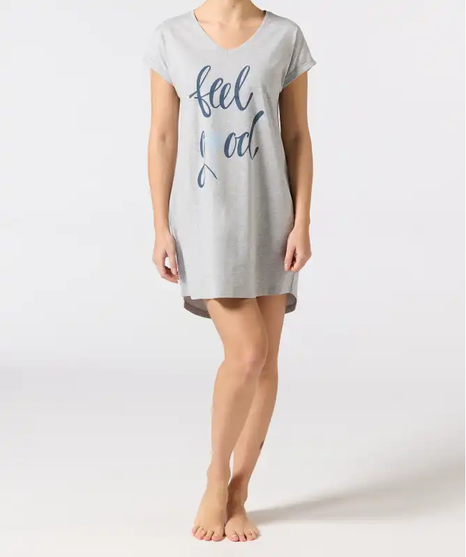 Big shirt met letters