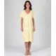 Gelbes Bigshirt mit Blumen