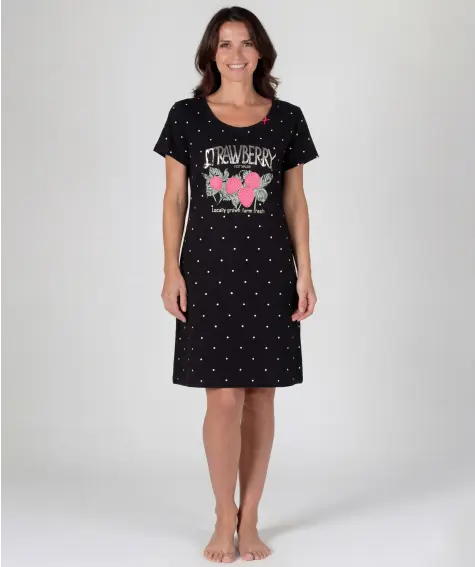 Bigshirt mit Punkten