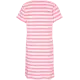 Bigshirt mit Streifen und Frontprint