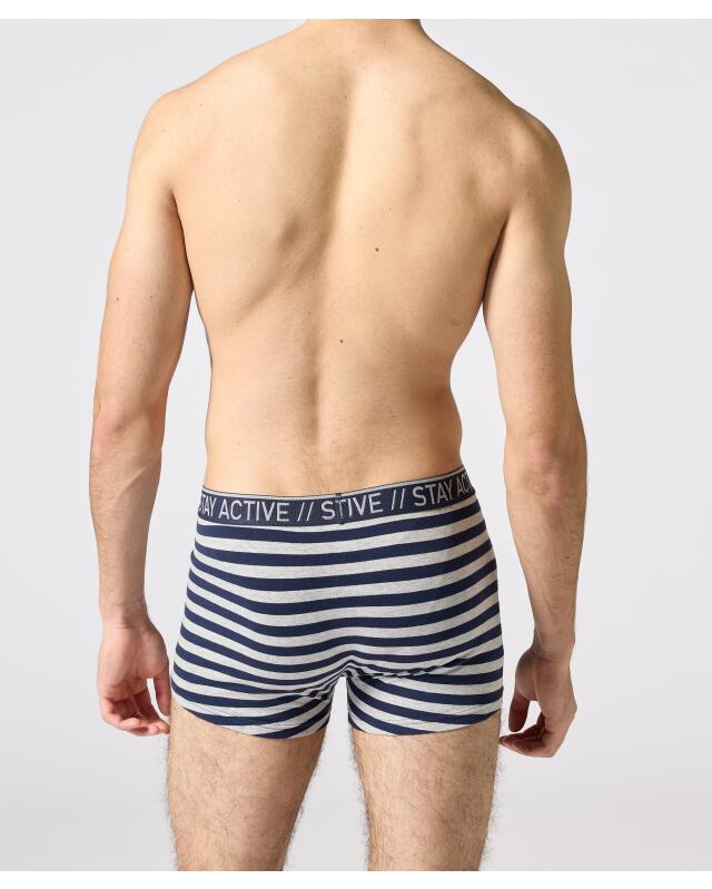 بوكسر ريترو بكتابة للرجال، كحلي (KiK Retro Boxershorts mit Schriftzug (dunkelblau)) — KiK, منتج ألماني أصلي في المغرب