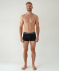 Černé retro boxerky černá