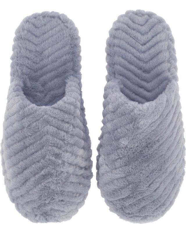 Slippers for women, grey — KiK, authentic German product in Morocco