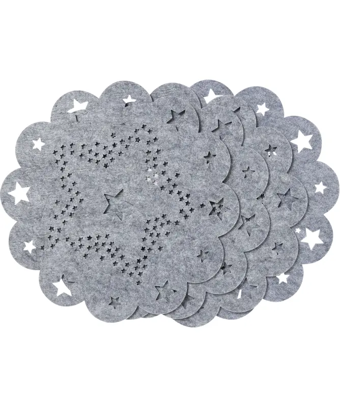 Placemats van vilt Kerstmis