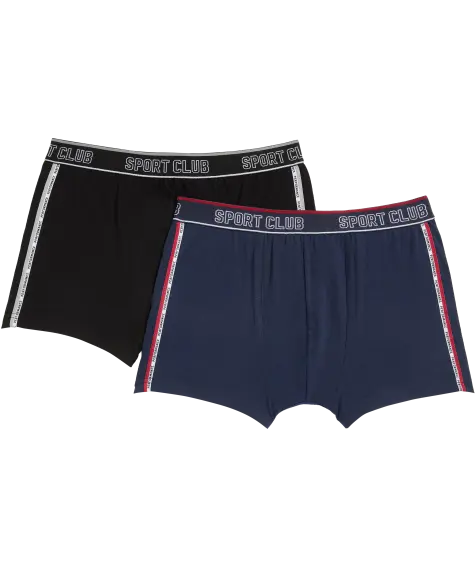 Retro boxerky s bočními pruhy