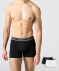 Retro boxershorts zwart