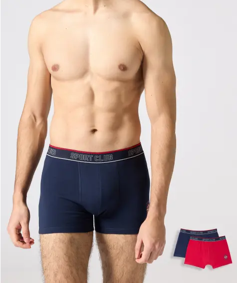 Retro boxerky s malým potiskem