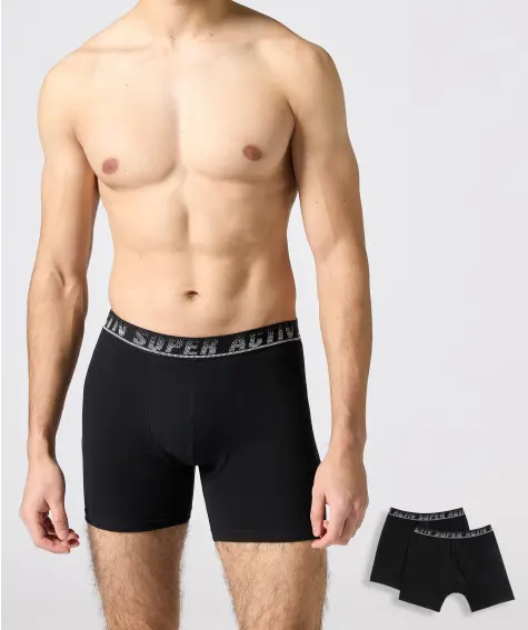 Lange retro boxershorts