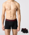 Retro Boxershorts schwarz