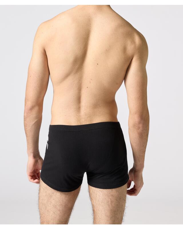 بوكسر ريترو بخياطة متباينة اللون للرجال، أسود (KiK Retro Boxershorts mit Kontrastnaht (schwarz)) — KiK, منتج ألماني أصلي في المغرب