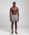 Boxershorts met opening zwart