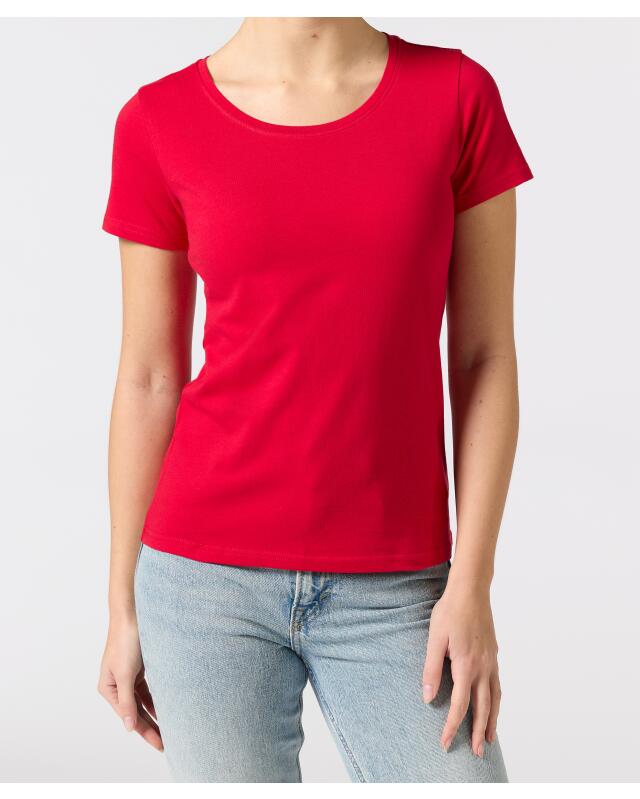 T-shirt for women, red (KiK Rotes T-Shirt (rot)) — KiK, authentic German product in Morocco