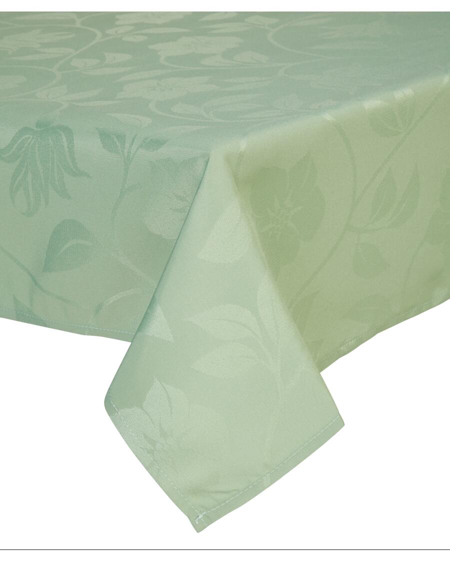 Tischdecke mit strukturiertem Muster grün