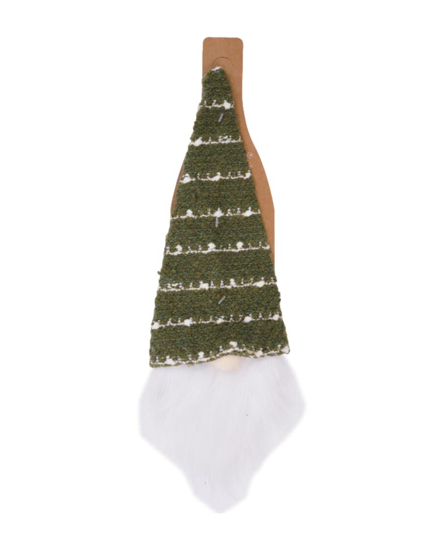 Flessenhoes Kerst groen/wit