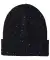 Strickmütze mit Strass schwarz