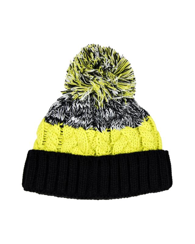 Bonnet à pompon garçon, citron vert (KiK Mütze mit Bommel (limette)) — KiK, produit allemand authentique au Maroc