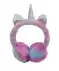 Ohrenwärmer Einhorn lila