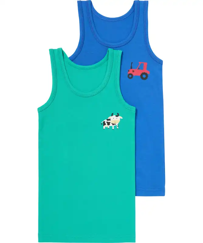 Hemd met een kleine opdruk