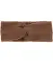 Stirnband mit Knotendetail braun