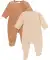 Newborn Strampler Elefanten hellbraun