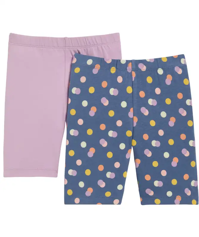 Cyklistické šortky s tečkovaným vzorem