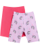 Radlerhosen Einhörner pink/lila