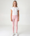 Legging met hartjes roze