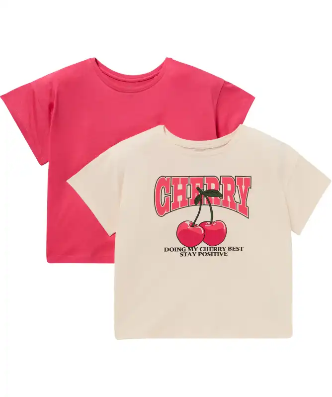 T-shirts met kersen