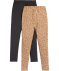 Legginsy kremowy/szary